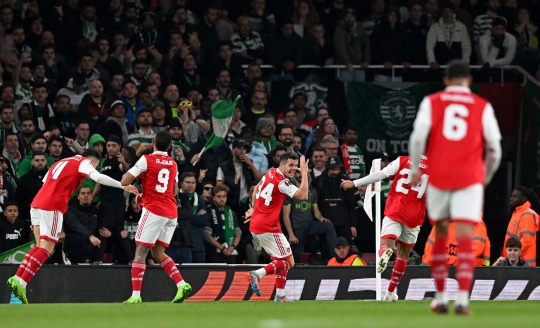 Kalah Dramatis Lawan Sporting CP, Arsenal Tersingkir dari Liga Eropa