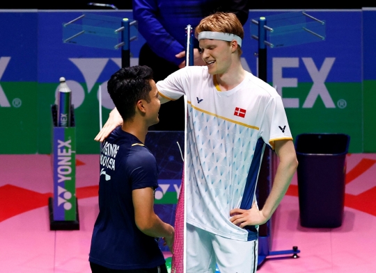 Dikalahkan Denmark, Langkah Anthony Ginting Terhenti di All England 2023