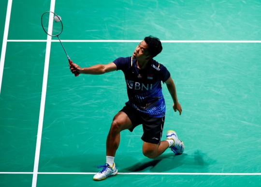 Dikalahkan Denmark, Langkah Anthony Ginting Terhenti di All England 2023