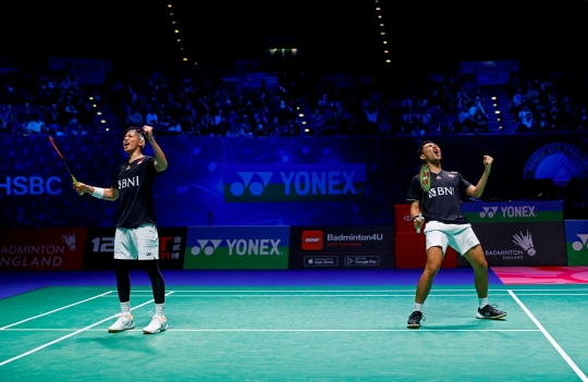 Sujud Syukur Usai Tekuk China, Fajar-Rian Ditunggu Ahsan-Hendra di Final All England