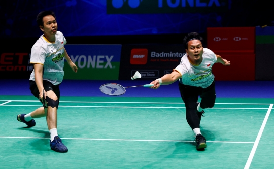 Aksi Ahsan-Hendra Lolos ke Final Usai Bungkam China di All England 2023