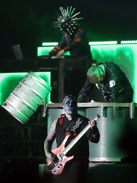 Melihat Aksi Slipknot Guncang Panggung Hammersonic Festival 2023