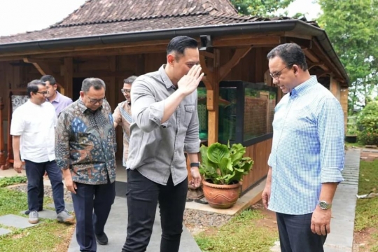 Bertemu Lagi, Anies-AHY Makin Akrab