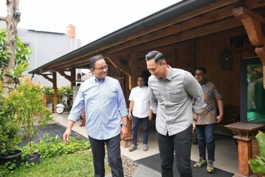 Bertemu Lagi, Anies-AHY Makin Akrab