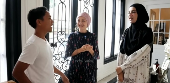 Melissa Asal Prancis & Suami Melongo Melihat Kantor Mewah The Sungkar, Ada Liftnya