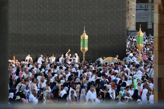 Suasana Masjidil Haram Menyambut Bulan Suci Ramadan