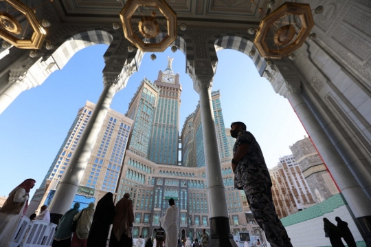 Suasana Masjidil Haram Menyambut Bulan Suci Ramadan