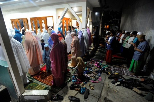 Tarawih di Malam Pertama Ramadan 1444 Hijriah