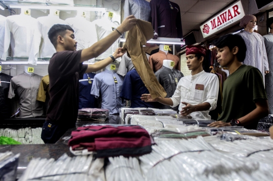 Ramadan, Permintaan Baju Muslim di Pasar Tanah Abang Naik 50 Persen