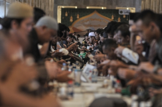 Buka Puasa Bersama di Masjid Istiqlal, 3.000 Porsi Disediakan untuk Jemaah