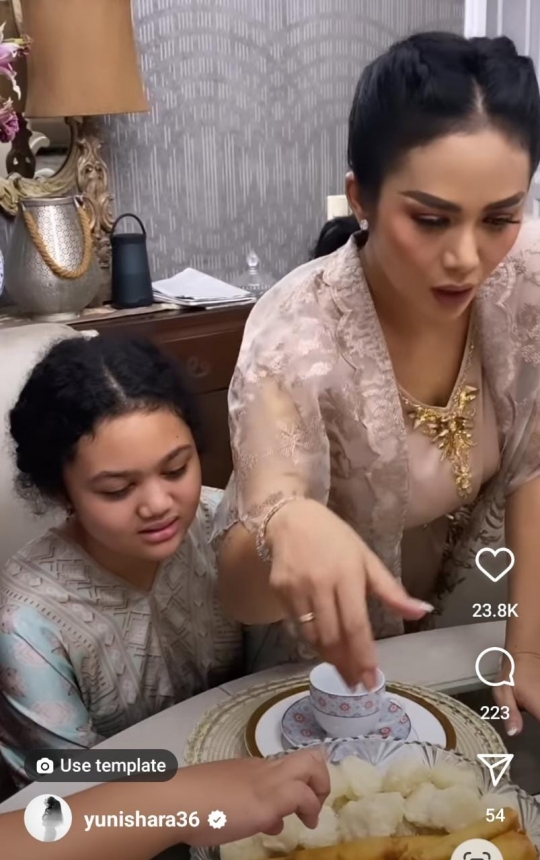 Momen Buka Puasa Bersama Keluarga Krisdayanti & Yuni Shara, Menunya jadi Sorotan