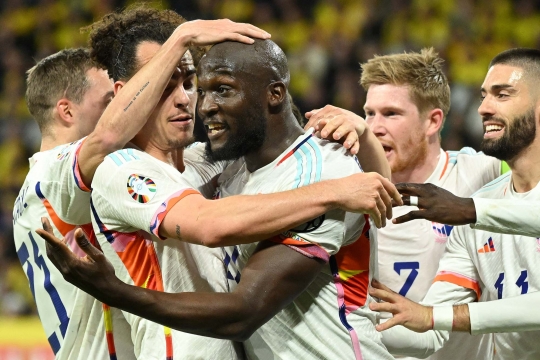 Gacor, Romelu Lukaku Cetak Hattrick dan Bawa Belgia Kandaskan Swedia