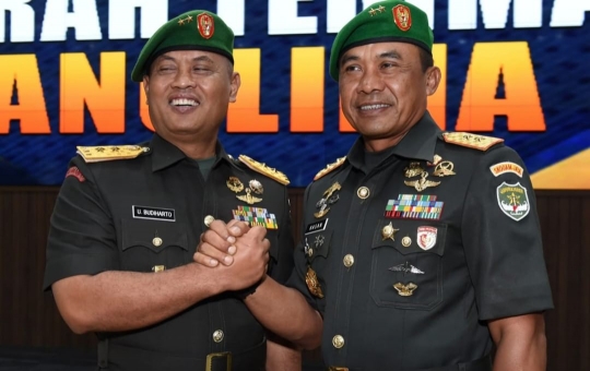 Dua Pangdam Seangkatan Berdarah Kopassus, Posisi Mayjen TNI Hasan Diisi Mayjen Helmy