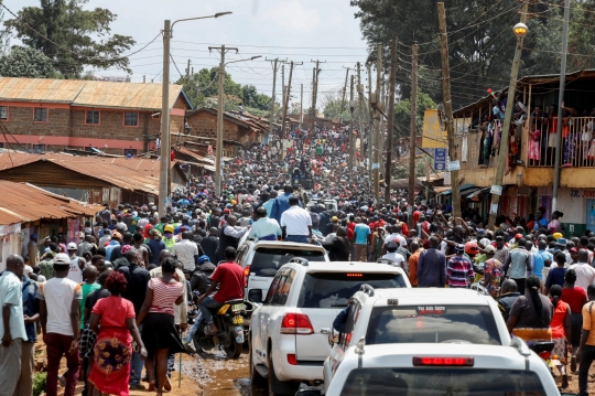 Protes Mahalnya Biaya Hidup di Kenya Semakin Mencekam