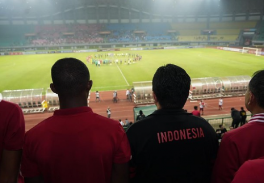 Potret Erick Thohir Menahan Tangis Dengar Harapan Pemain Timnas U-20 Indonesia