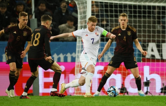 Lima Gol Warnai Laga Persahabatan, Belgia Raih Kemenangan Usai Membungkam Jerman