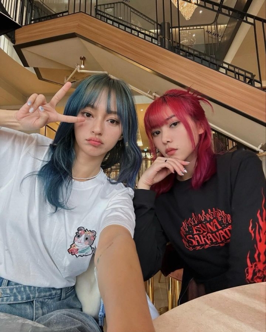 6 Potret Cantik Isyana Sarasvati di Korea Selatan, Dikira Lisa Blackpink