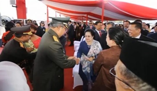 Momen SBY Berpakaian Jenderal TNI Bertemu Presiden Jokowi-Megawati, Ini Potretnya