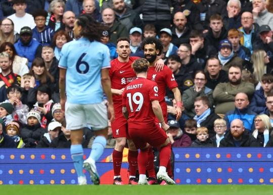 Menggila Meski Tanpa Haaland, Manchester City Bantai Liverpool 4-1