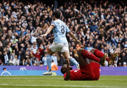 Menggila Meski Tanpa Haaland, Manchester City Bantai Liverpool 4-1