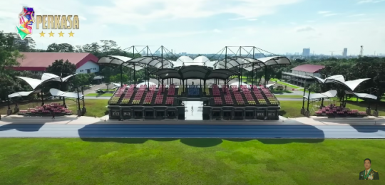 Potret Mewah Stadion Perkasa Warisan Eks Panglima Andika, Videotronnya Keren Banget