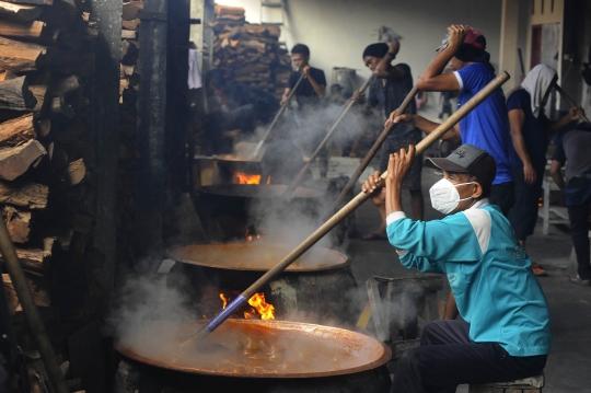 Permintaan Dodol Betawi Kebanjiran Order Jelang Lebaran