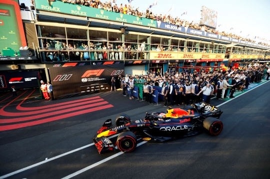 Diwarnai Banyak Drama Kecelakaan, Max Verstappen Juara F1 Australia 2023