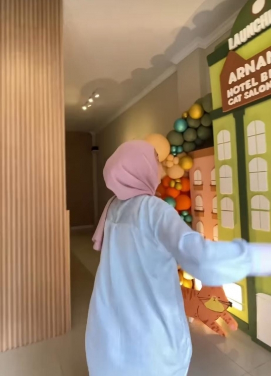 Gemas Banget, Ini Potret Hotel Kucing Terbaru Milik Tya Ariestya yang Ada di Bekasi