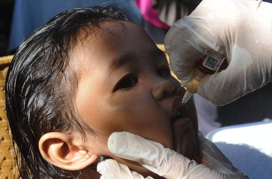 Vaksinasi Polio Serentak Digelar di Seluruh Puskesmas Jawa Barat