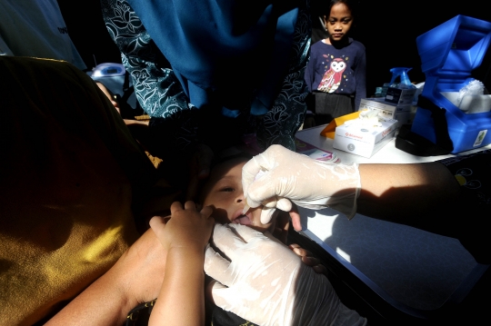 Vaksinasi Polio Serentak Digelar di Seluruh Puskesmas Jawa Barat