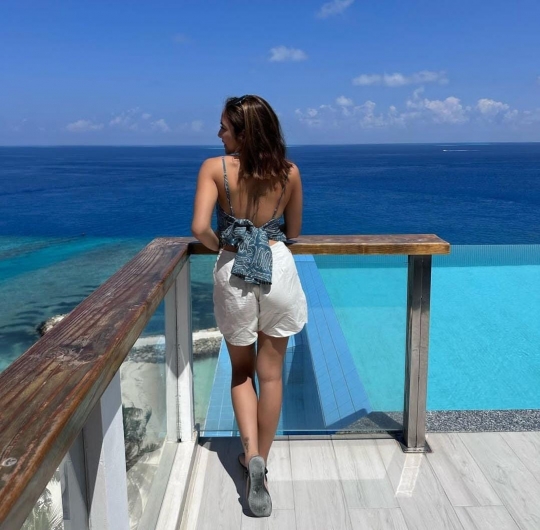 Serunya Gisel Liburan di Maldives, Diving dan Juga Menikmati Pemandangan Super Cantik