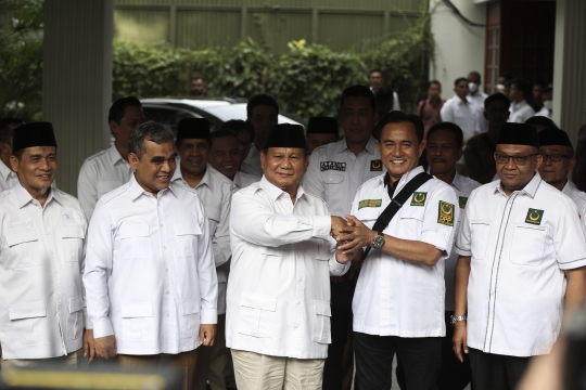 Usai Hary Tanoe, Giliran Yusril Ihza Mahendra Sambangi Prabowo Bahas Koalisi Besar