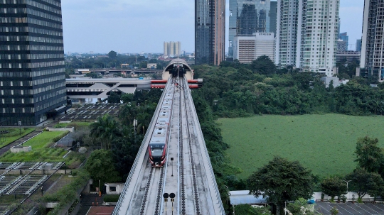 LRT Jabodetabek Ditargetkan Beroperasi Juli 2023