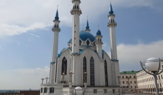 Melihat Megahnya Masjid Kul Sharif di Rusia, Salah Satu yang Terbesar di Eropa