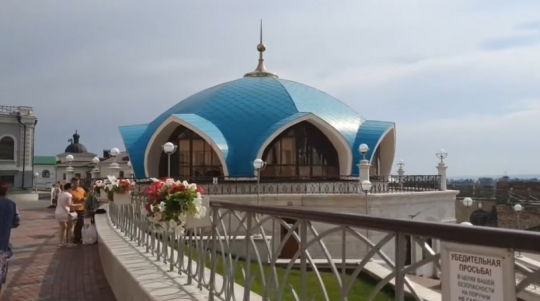 Melihat Megahnya Masjid Kul Sharif di Rusia, Salah Satu yang Terbesar di Eropa