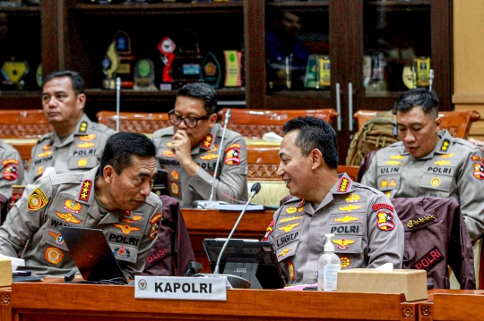 Evaluasi Kinerja dengan Komisi III DPR, Kapolri Beberkan Rencana Prioritas 2023