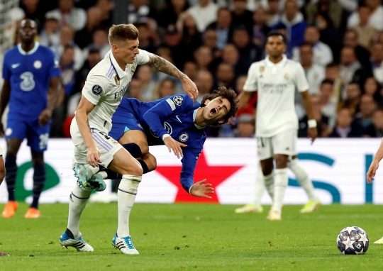 Perempat Final Liga Champions, Real Madrid Bungkam Chelsea 2-0 di Santiago Bernabeu