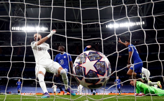 Perempat Final Liga Champions, Real Madrid Bungkam Chelsea 2-0 di Santiago Bernabeu