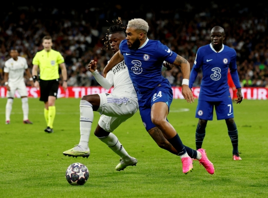 Perempat Final Liga Champions, Real Madrid Bungkam Chelsea 2-0 di Santiago Bernabeu