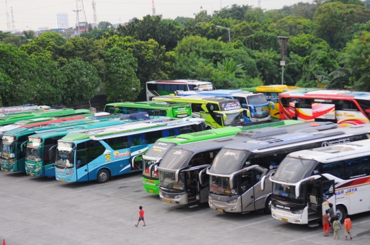 H-9 Lebaran 2023, Belum Ada Lonjakan Pemudik di Terminal Pulo Gebang