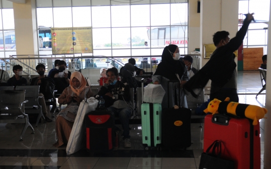 H-9 Lebaran 2023, Belum Ada Lonjakan Pemudik di Terminal Pulo Gebang