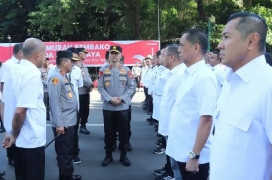 Momen Irjen Hendro Pandowo Langsung Tancap Gas Tugas Usai Naik Pangkat Bintang