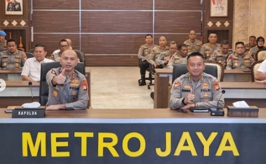 Momen Irjen Hendro Pandowo Langsung Tancap Gas Tugas Usai Naik Pangkat Bintang