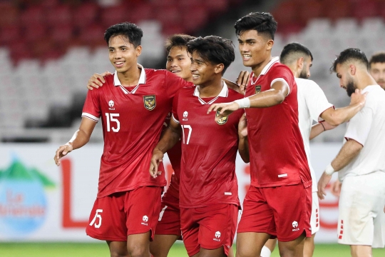 Momen Timnas Indonesia U-22 Kena 'Comeback' Lebanon