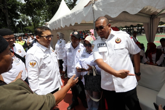 Fadli Zon dan Andre Rosiade Lepas 3.100 Pemudik ke Sumbar