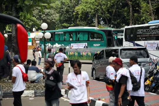 Fadli Zon dan Andre Rosiade Lepas 3.100 Pemudik ke Sumbar