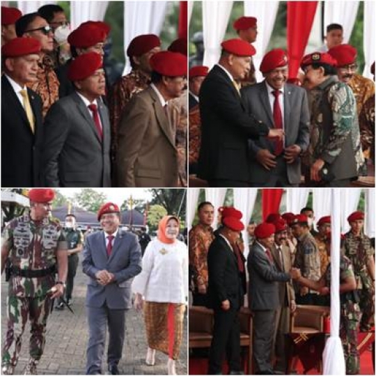 Potret Pensiunan Jenderal Darah Kopassus Berkumpul, Ada Mertua Eks Panglima TNI