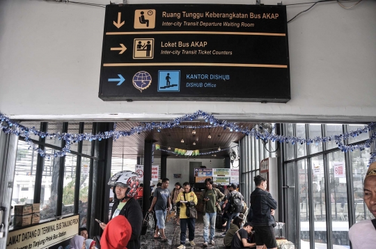 Lonjakan Arus Mudik di Terminal Tanjung Priok