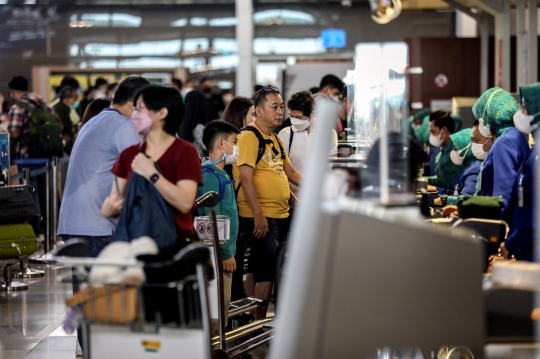 Pemudik Padati Bandara Soekarno Hatta, 146.000 Pemudik Terbang Tinggalkan Jakarta