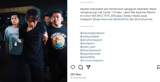 Momen Kapolres Cimahi Minta Doa Tangkap 'Bang Jago' Viral Bikin Pemotor Kejang-Kejang